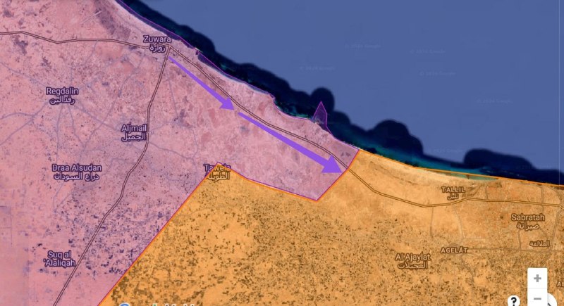 🇱🇾 החטיבה ה-52 של גנו פרשה ממתחם הגז של מליטה.