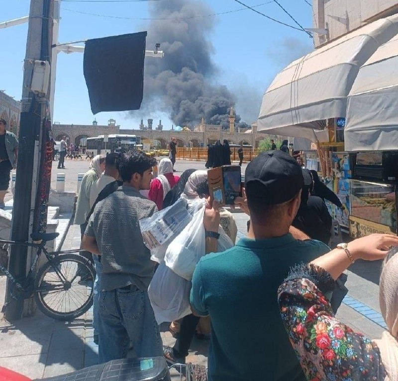 למה להצית את המקדש של האימאם רזה 😐😐