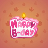 B-Day Candle #240