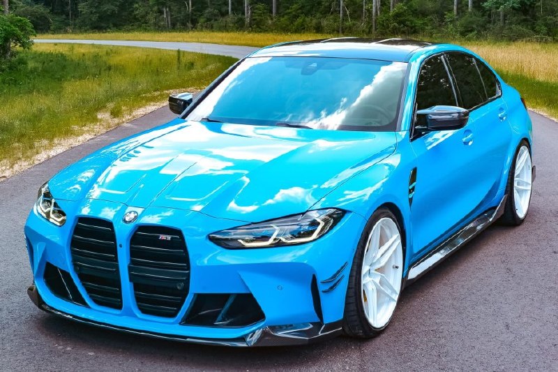 🚗✨ 2024‑й M3, почти как новенький, но уже с 5 000 мильНедавно на рынке появилас