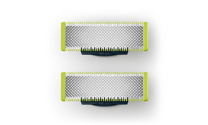 Две базовые сменные насадки-лезвия на триммеры Philips Oneblade — фото 1