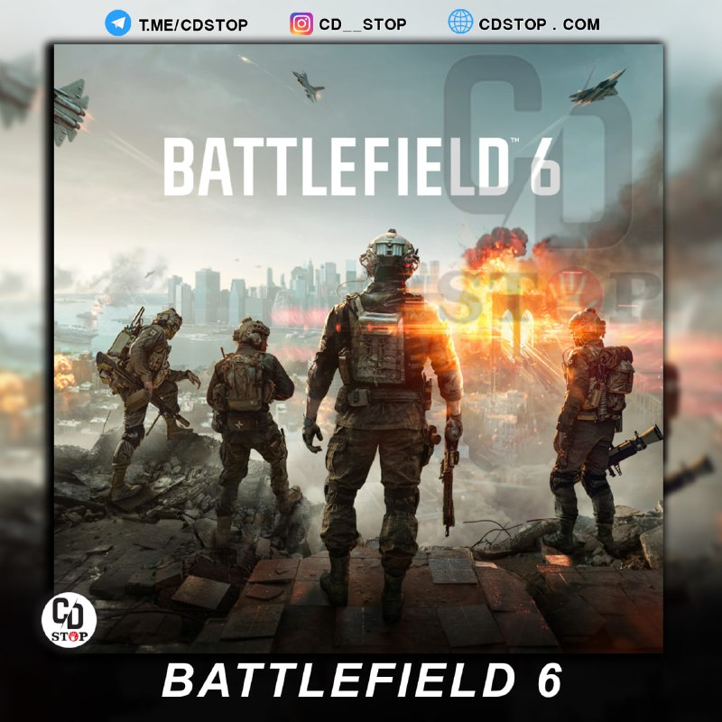 PS4DATA: #اکانت_قانونیBattlefield™ 6ریجن آمریکاظرفیت دوم ⏪ 3.699.000ظرفیت دوم ⏪ 5.699.000 PHANTOMظرفیتسوم ⏪ 2.099.000 ظرفیتسوم