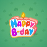 B-Day Candle #162