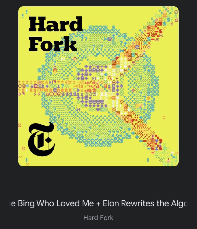 New York Times 的记者 Kevin Roose 在 The Daily 和他自己的科技播客 Hard Fork 里讲述了他在情人节当天和妻子约会完以后，又回到办公室，和 the new Bing 狂聊两小时的经历