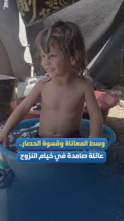 סבל אמיתי שחוות משפחות באוהלי העקורים בצל שמש הקיץ הלוהטת, על רקע התפשטות היתושים והמכרסמים ומחסור במים ברצ…