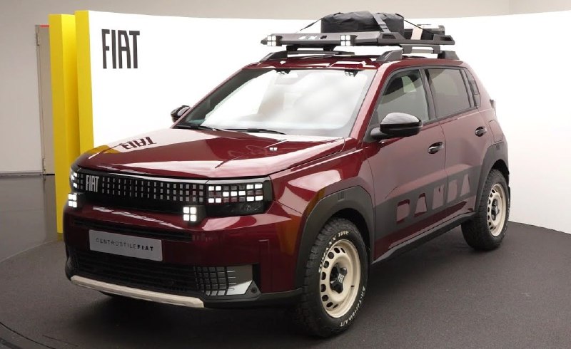 Компактный кроссовер FIAT Grande Panda получит полный привод 1