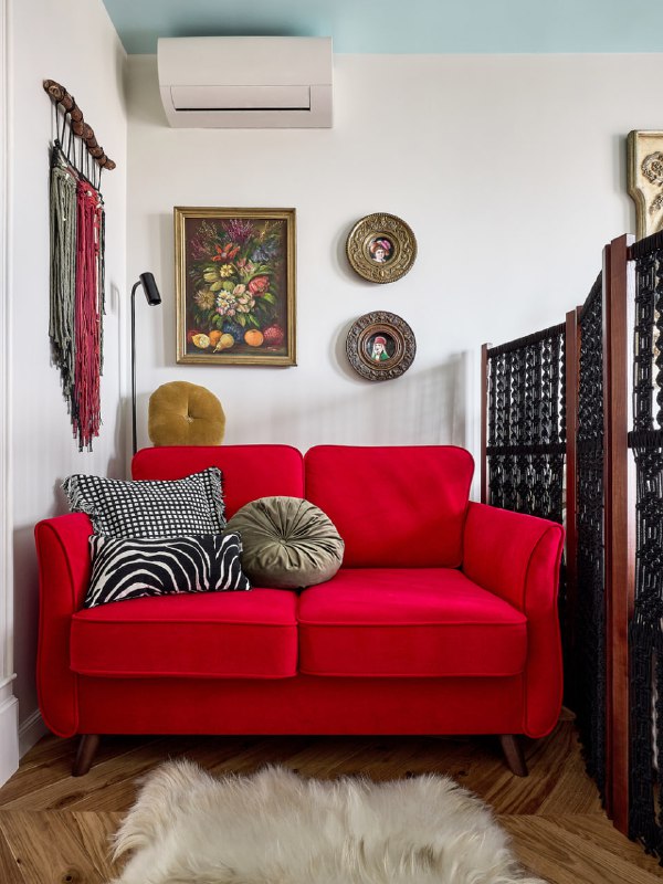 Эклектичная студия 25 м в Крылатском винтаж и французский шик Хозяйка квартиры работает врачом-сомнологом. Перед дизайнером Ариной Дудниковой стоял... - изображение 3 - студия, интерьер, эклектичная