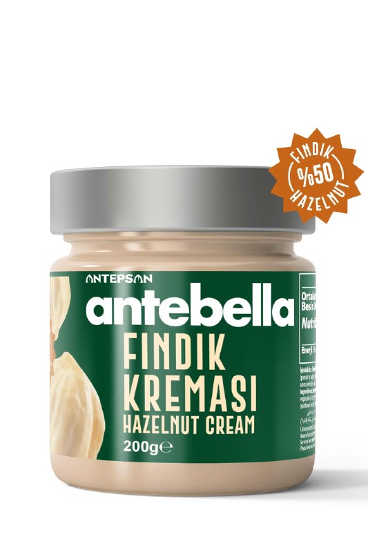 Antebella Fındıklı Krema 200 Gram