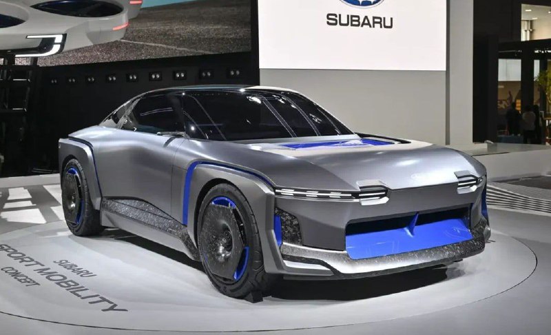 Subaru показала необычное электрокупе с ретро-дизайном 2