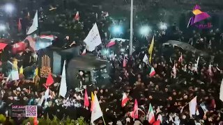 ארונו של "המנהיג שנהרג" עלי ח'אמנאי בכרבלא הקדושה