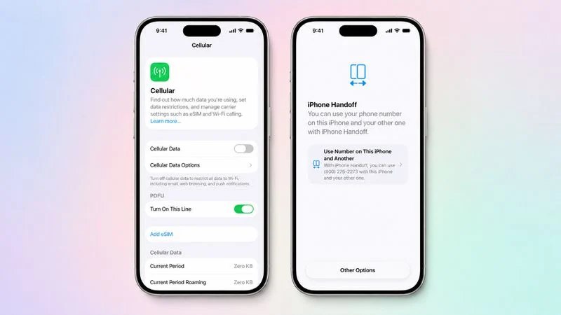 موبایلستان: 📍 قابلیت انقلابی iOS 27؛ استفاده هم‌زمان از یک شماره تماس در دو گوشی آیفونشرکت اپل در آستانه رونمایی از نسخه نهایی سیستم