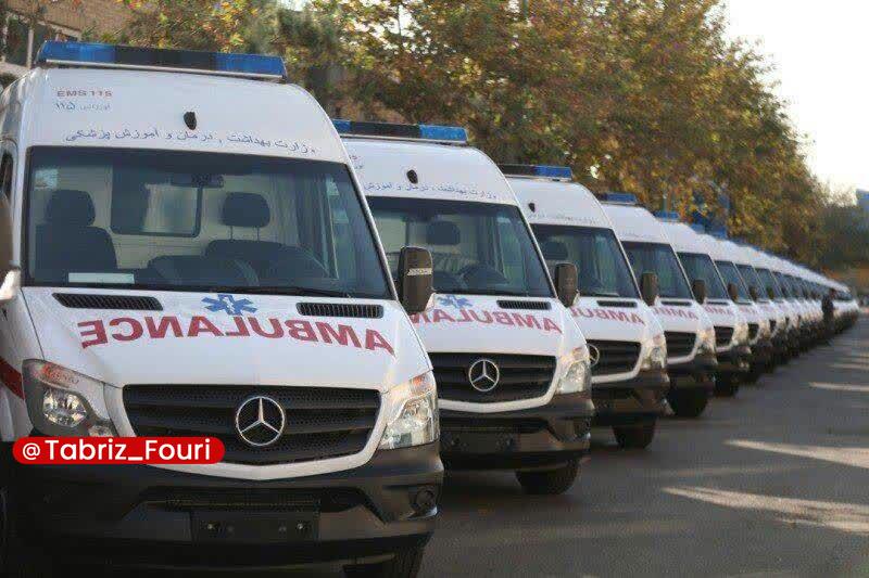 تبریز فوری: رئیس اورژانس آذربایجان شرقی از انجام ۴۱۸ مأموریت در حوادث رانندگی خبر داد🔹رئیس اورژانس آذربایجان شرقی اعلام کرد که از سه