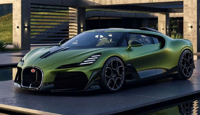 Новый гиперкар Bugatti Brouillard — создан для одного клиента