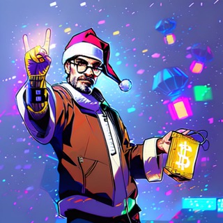 Telegram profile photo for ❄️Bad Santa AI&Crypto