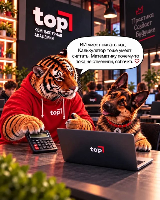 Image from a post by Компьютерная Академия ТОП