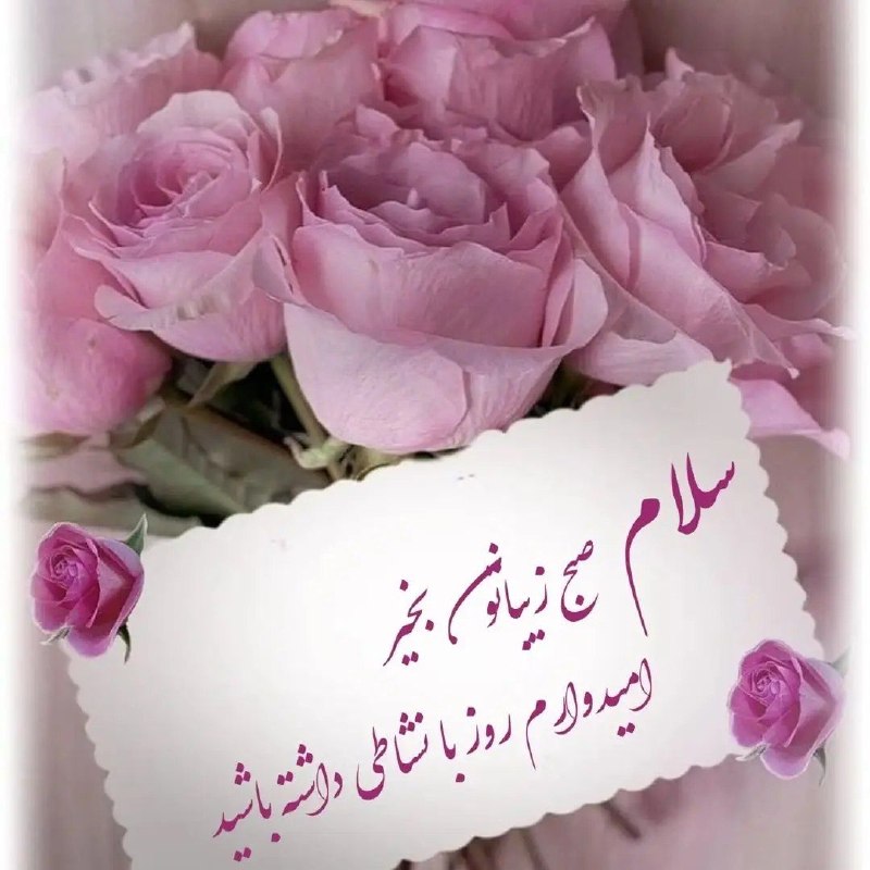 𖣘𖣘 سماع 𖣘𖣘: سلام صبح بخیر 🍃✨🍃