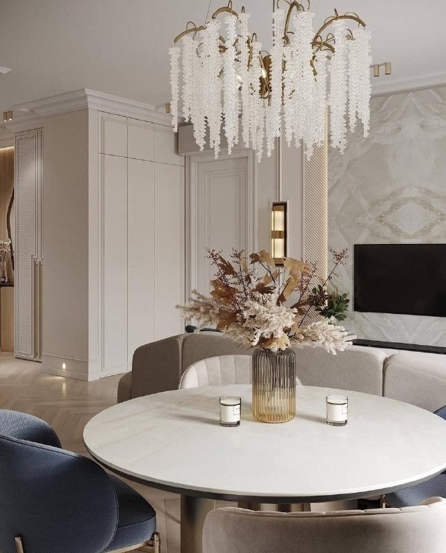 Интерьер в одном цвете с золотистыми акцентами смотрится чрезвычайно элегантно и престижно. МЫ В МАХ подписаться - изображение 6 - интерьер, одном, цвете