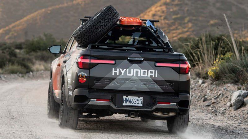 Hyundai подготовила пикап Santa Cruz для серьезного бездорожья 2