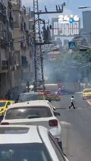 פיצוץ בעמוד חשמל בבני ברק: כוחות חירום במקום, אין נפגעים