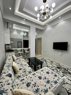 Аренда 2-комнатной квартиры с террасой в Tashkent City Gardens