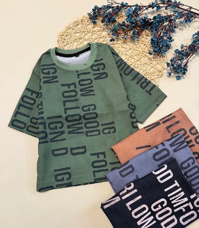 پخش بچگانه نی نی ناز👫: 👚👖نام کالا: تیشرت تک پسرانه 🔍🧵جنس پارچه: نساجی🔢 سایزبندی: ۴۵/۵۰/۵۵/۶۰/۶۵💰قیمت: ۲۲۲۰۰۰تومان💻کدکالا:۱۴۷۹۲