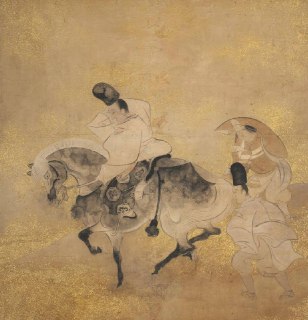 Tawaraya Sōtatsu"Crossing at Sano"1640 #Sōtatsu