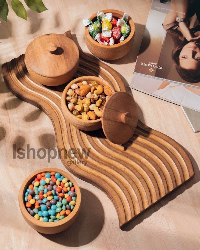 I shopnew گروه بازرگانی وتولیدی آی شاپ: 📌تخته سرو منحنی چوبی کیفیت درجه ۱💯قابل شتسشو 🔵 💵قیمت:۲۹۹۰۰۰🔢کدکالا:۱۴۹📦تعداد در کارتن:۲۴جهت سفارش كالا با شمارهاى زير تم