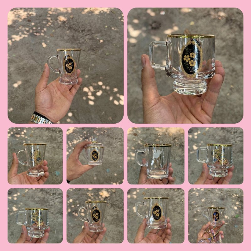 بازار بلور شوش تهران (عمده فروشی لوازم خانه و آشپزخانه)تنها کانال رسمی بازار بلور شوش️: ✨ تولید و پخش مستقیم ظروف پذیرایی لوکس ✨┄┄┅┅┅❅❁❅┅┅┅┄┄تولیدکننده انواع سرویسهای پذیرایی با کیفیت ممتاز:🔸 مدلهای لبطلا
