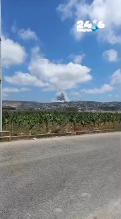 לפחות 4 תקיפות מטוסי קרב באל-מנצורי בדרום לבנון; תגובה אחת