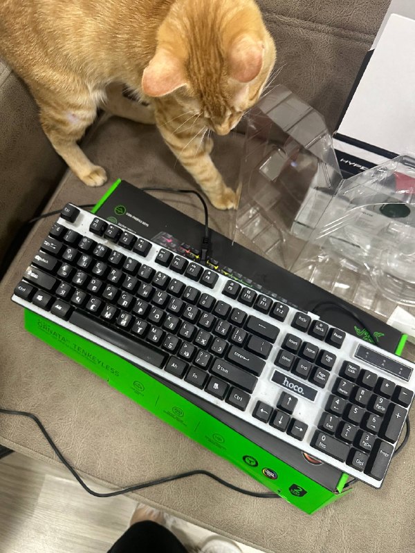 клавиатура 15 лари (с подсветкой) — фото 1