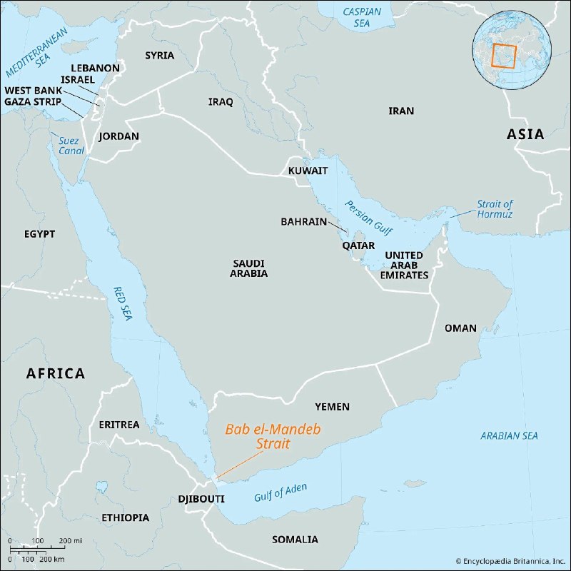 BIG: Germany's DPA claims Yemen's Houthis have now laid sea mines off the Bab al-Mandab Strait.