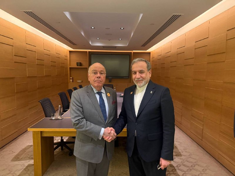 📸 פגישת שרי החוץ של איראן וברזיל בניו דלהי