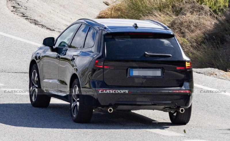 Обновлённый Volvo XC60 заметили на тестах 3