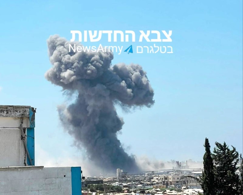 לפני מספר דקות בוצעה תקיפה במרכז רצועת עזה.