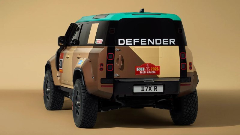 Land Rover показал гоночный Defender для «Дакара-2026» 3