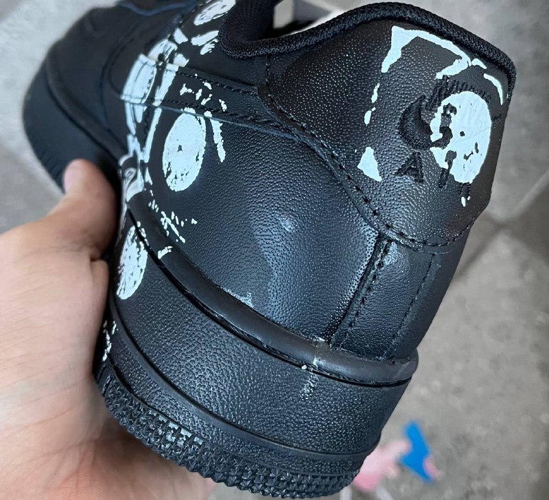 Nike Nike Air Force x Comme des Garçons Supreme Black, фото 3