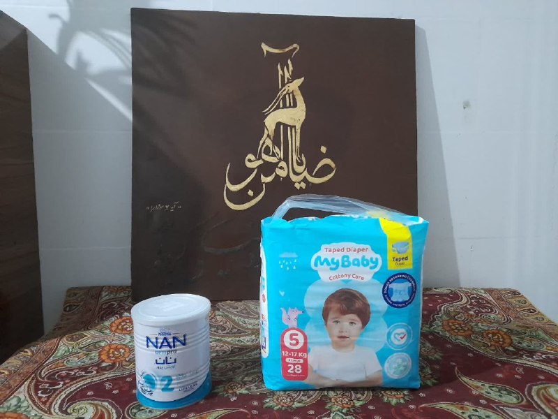 خیریه ضامن آهو دهلران: ❣خیرات اموات از طرف خیر محترمبه نیت دو نوگل ازدست رفتشون ۱ عدد پوشک و ۱ قوطی شیر خشک بچه خریداری شد و به خانواده نیازمند
