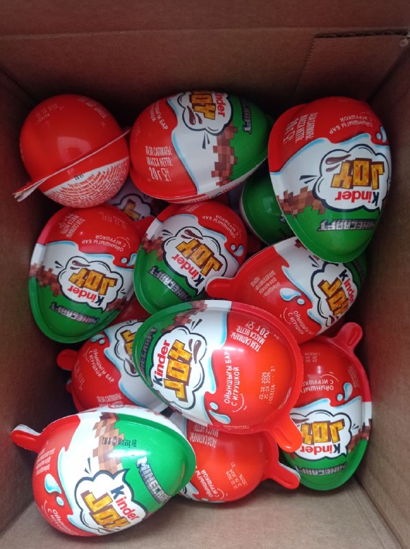 Продаю Kinder joy MINECRAFT (Майнкрафт) — фото 1
