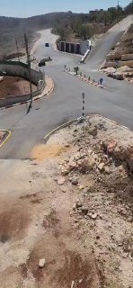 Provocative movements of settlers after an assault on the outskirts of the village of Yoresh, south of Nablus.