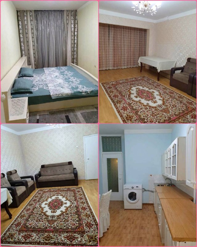 •Аренда:- Чиланзар, парк Гафур Гулом.- 2 комнатная, 3 этаж, 4 этажный дом, хороший ремонт, мебель и техника, интернет, цена: 550$------------------------------------✏️ Telegram 👉 @dom_vsem_uz--------
