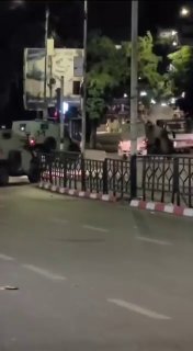 Part of the IDF assault on Nablus city center.