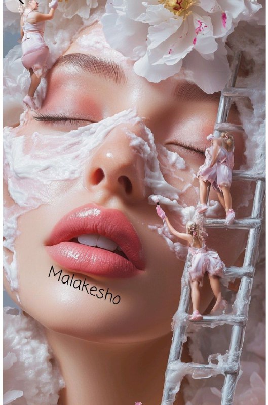 👑 مـــلکـة شـــو 👑: ماسک مخصوص قبل از آرایش🍶➕🍋 پوست تمیز باشدکمی مخمر آبجو با گلابو آبلیمو ترش مخلوط کردهو با پنبه به صورت بمالیدبعد ۲۰ دقیق