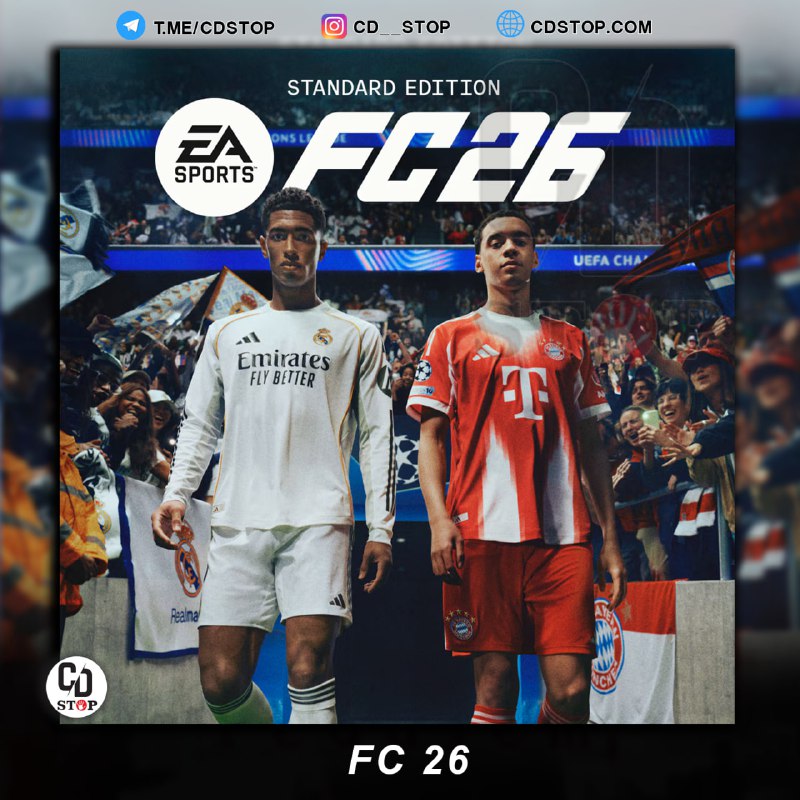 PS4DATA: #اکانت_قانونی EA SPORTS FC™ 26 ریجن آمریکاظرفیت اول ⏪ 229.000 4ظرفیت اول ⏪ 499.000 5ظرفیت دوم ⏪ 299.000 4ظرفیت دوم ⏪ 2.9