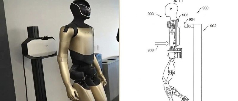 Tesla Optimus 最新专利曝光：人形机器人“静态稳定充电”难在哪？特斯拉Optimus最新充电专利曝光！