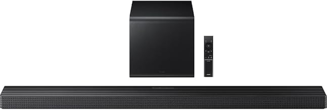 Samsung - Barra de sonido HW-QS700F/ZF, Bluetooth, 345 W, Subwoofer y Dolby Atmo