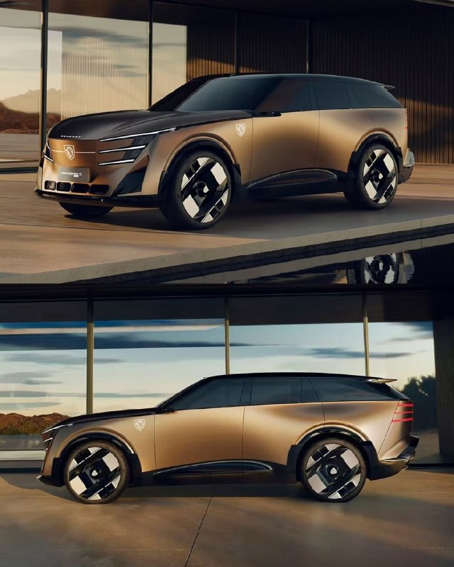 Официальные изображения концептов Peugeot Concept 6 и Concept 8 2026 года. 3