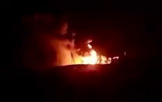 על פי הדיווחים מל"טים אוקראינים תקפו והרסו תחנת כוח בדונייצק הכבושה בידי רוסיה.