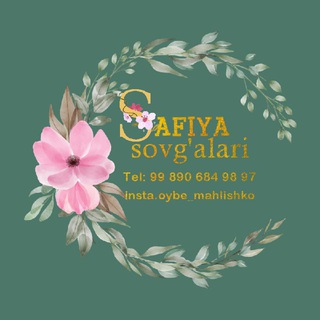 SAFIYA SOVG'ALARI🎁