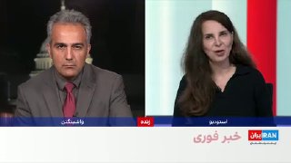 Amir Gayti, a member of the editorial board of Iran International, in reference to the U.S. attacks to...