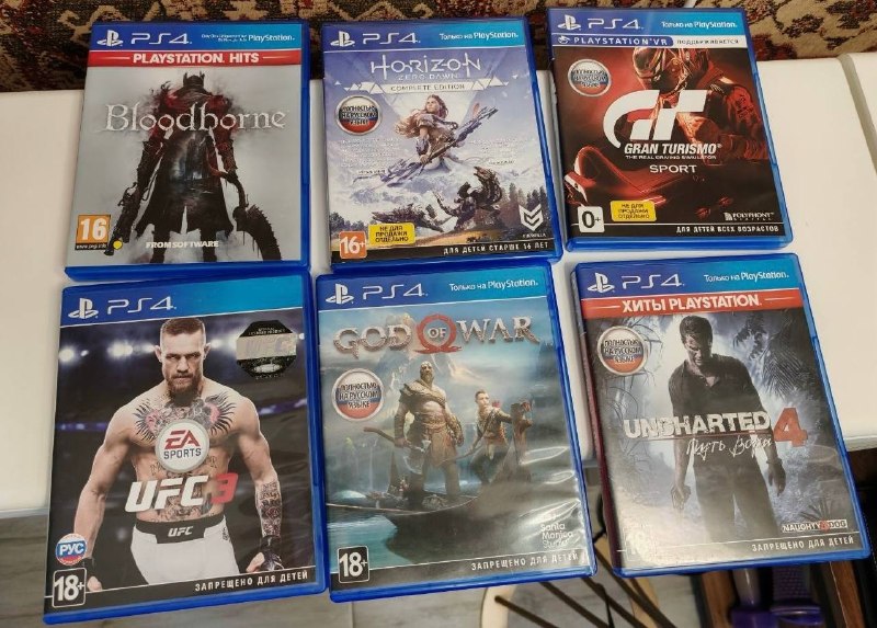 Продам игры для PlayStation 4 — фото 1